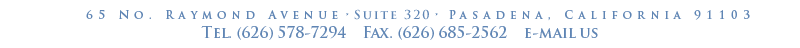 65 Raymond Avenue, Pasadena, California